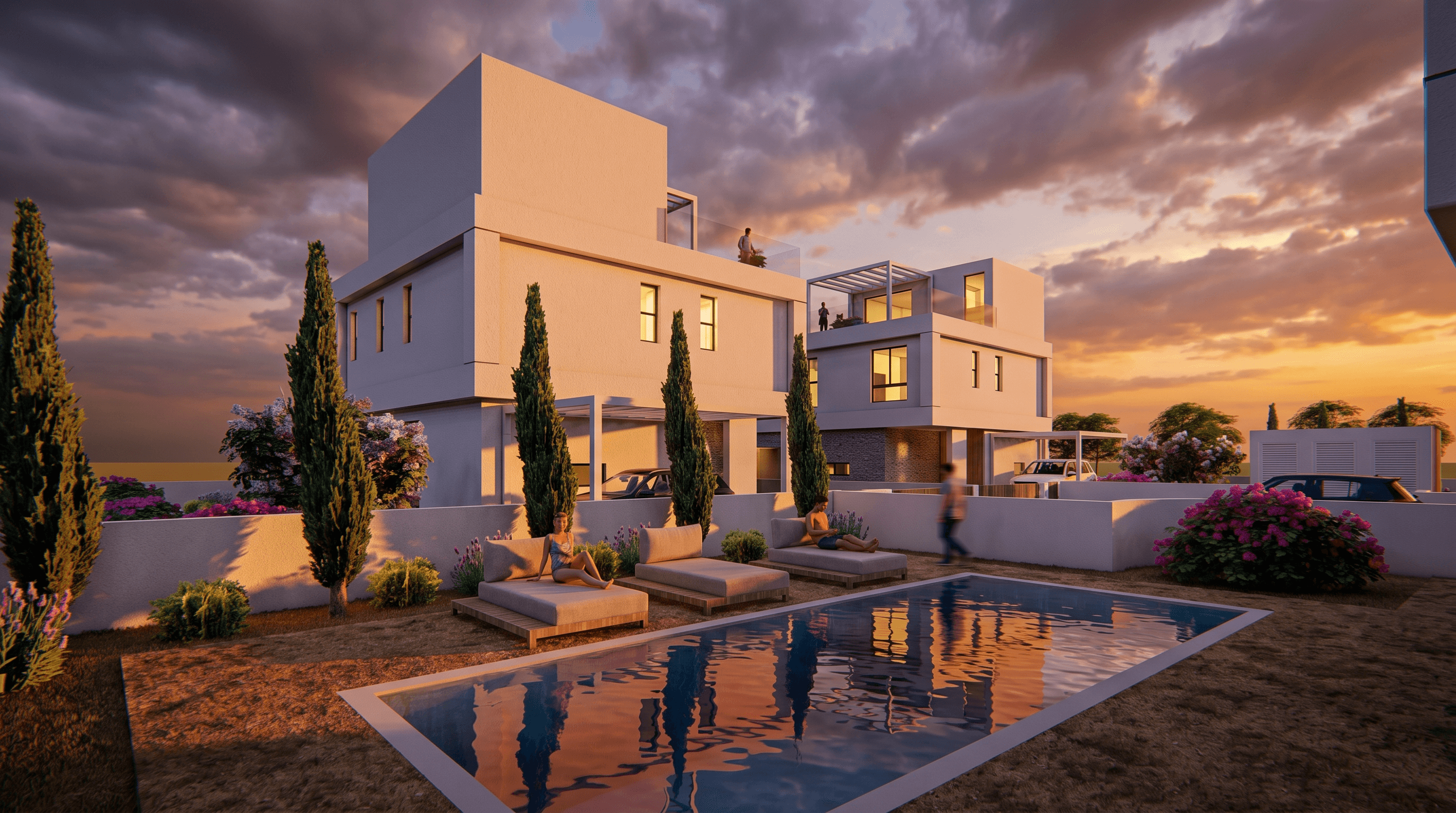 Aurora Villas, Pernera